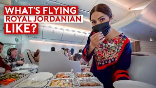 What's Flying Royal Jordanian Like? B787 Chicago to Amman