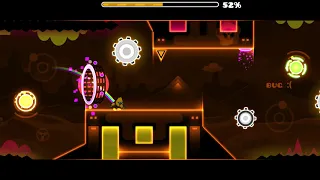 Geometry Dash Arkeenz (Daily level #257) all coins