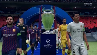 FIFA 19 | FC Barcelona vs PSG - Full UEFA Champions League Final Gameplay (Xbox One X)