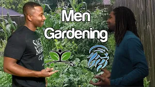 Men in the Garden...