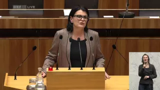 045 Politik live  Nationalratssitzung Teil 3 Elisabeth Pfurtscheller ÖVP 0512439196