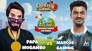 our final knockout match to qualify in LAN FINALS (Clash of Clans)