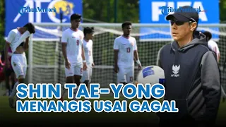 ⚪ Momen Shin Tae-yong Menangis usai Gagal Bawa Timnas Indonesia ke Olimpiade Paris 2024