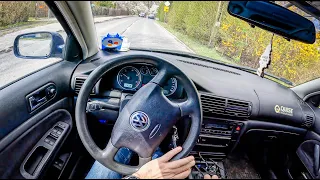 Volkswagen Passat B5 [1.9 TDI 130HP]  |0-100| POV Test Drive #1436 Joe Black