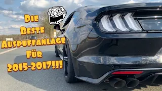 Die BESTE AUSPUFFANLAGE für den Ford Mustang Gen6 2015-2017 !!! Semi-Legal xD