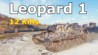 World of Tanks Leopard 1 - 12 Kills