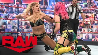 Asuka vs. Charlotte Flair: Raw, April 19, 2021