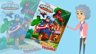 Read along | Marvel Super Hero Adventures, Tricky Trouble! (with Highlighted words)