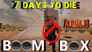 Alpha 18 - Boom Box - Best Horde Base Design for Demolisher Zombie Defense