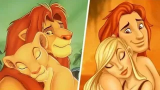 Disney Characters Animals version human