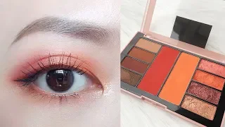 TRYING HOLD LIVE PALETTE | TRANG ĐIỂM KỶ YẾU VỚI BẢNG MẮT 79K NỘI ĐỊA TRUNG | Chanchan Eyemakeup