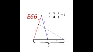 Element 66. Menelaus's Theorem| Elements in Geometry for Olympiads