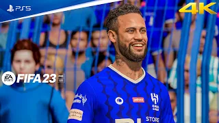 FIFA 23 - Al Hilal vs. Al Nassr - Neymar vs. Ronaldo | Saudi Pro League 23/24 | PS5™ Gameplay [4K60]