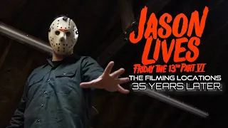 Friday The 13th Part 6 JASON LIVES FILMING LOCATIONS - 35 Years Later | ALONE at CAMP BLOOD