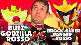 BUZZ GODZILLA ROSSO VS BROCK SUPER RANGER ROSSO - HERO  VS VILLAIN - Alessandro Vanoni
