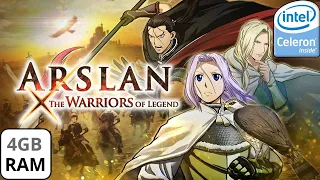 Arslan The Warriors of Legend Rodando em um NOTEBOOK FRACO Intel Celeron 4GB de ram