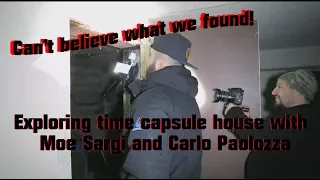 (CAN'T BELIEVE WHAT WE FOUND!) EXPLORING ABANDONED 1980's HOME WITH MOE SARGI AND CARLO PAOLOZZA