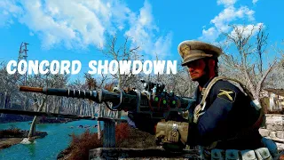 Fallout 4 Minutemen walkthrough Modded #1 Concord Showdown