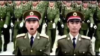 PLA Bayonet Actions Chinese Military Parade 1984 1999 2009 2015