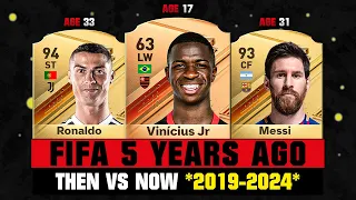 THIS IS HOW FIFA LOOKED 5 YEARS AGO VS NOW! 🤯😱 ft. Vinicius, Ronaldo, Messi…