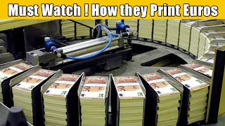 How do they make Money | Most Satisfying Video in 2020 - Printing of 50 Euro Banknote #TechAtlas