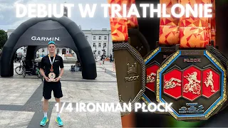 MÓJ PIERWSZY START W TRIATHLONIE!