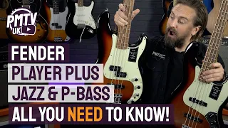 Fender Player Plus Jazz & PJ Basses - Everything You Need To Know In Under 5 Minutes!