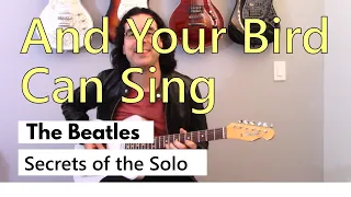 And Your Bird Can Sing (Guitar Solo) Guitar Lesson - The Beatles - Secrets of the Solo