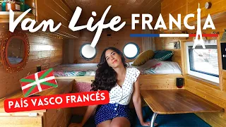 🚐 VIVIR EN FURGO CAMPER en FRANCIA 🥐 Pais Vasco Frances | VAN LIFE | Espelette Ainoha Larrún #cap-10