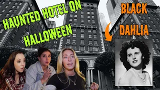 OVERNIGHT AT THE HAUNTED MILLENNIUM BILTMORE HOTEL ON HALLOWEEN!! (BLACK DAHLIA PT.1)