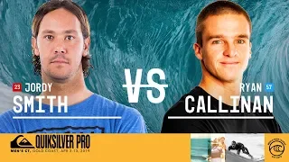 Jordy Smith vs. Ryan Callinan - Round Three, Heat 11 - Quiksilver Pro Gold Coast 2019