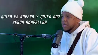 Akapellah dice que Residente no es raperos y explica porque