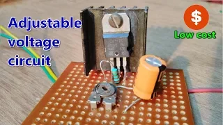 LM317 | How to Make Adjustable (1.5v - 32v) DC Voltage Regulator Using LM317 | Low Cost | POWER-GEN