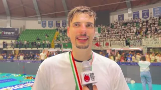 Post Match | Le parole di Simone Giannelli dopo la vittoria dello Scudetto!