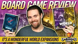 It's a Wonderful World Expansion Review | War or Peace | Corruption & Ascension