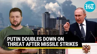'More strikes if...': Putin promises 'harsh' response after Russia rains missiles in Ukraine