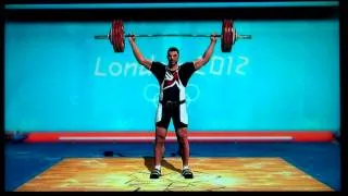 London 2012 Video Game Men's Weightlifting over 105kg