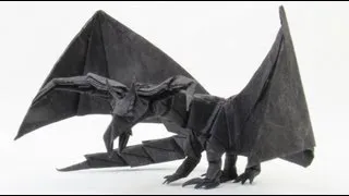 How to make an Origami Darkness Dragon 2.0 (Tadashi Mori)