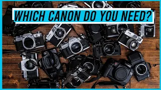 Which CANON is right for you? my 35mm Canon collection