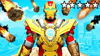 GTA 5 als IRON THANOS spielen!! (IRON MAN + THANOS)