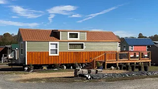 10x36 incredible tiny home for sale in Newport, TN