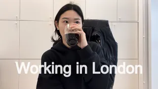 London vlog : Korean unnie working 9 to 5 office Job👩🏻‍💻 My London Diaries vlog
