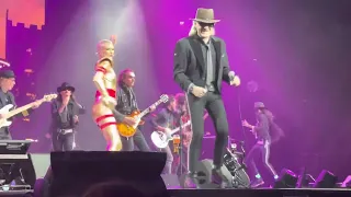 UDO LINDENBERG, Konzertbeginn, Honky Tonky Show, köln, 10. Juni 2022