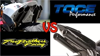 Toce vs Two Brothers | Sound Comparison | Yamaha R1