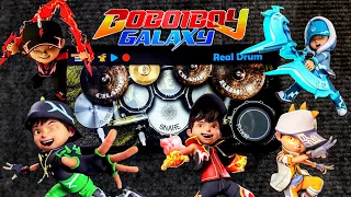 bunkface dunia baru | Boboiboy Galaxy_real drum cover