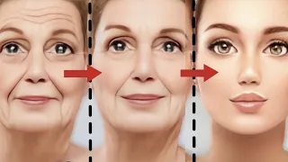 😱 FACE LIFT YOGA FOR FOREHEAD, JOWL, SMILE LINES. Lift sagging facial muscles and look younger! 🔥 💫
