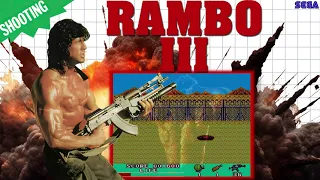 Rambo III Sega Master System Video Theme 4-3 and 16-9