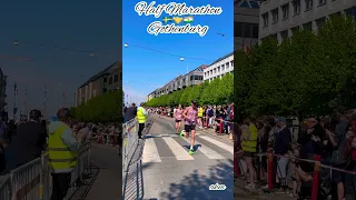 Begins Half Marathon 2023, Gothenburg. #shorts #youtubeshorts #viral #gothenburg #sweden #marathon