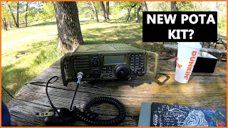 Testing New POTA Kit at K-1000 Illinois Beach State Park