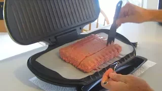 George Foreman Grill Cleaning + Cooking Tips Chicken Turkey Burger Steak Meat How to Cook GR2144P